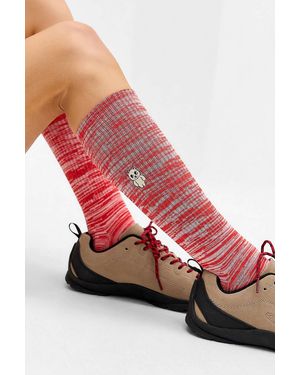 Happy Socks Red Marl Socks