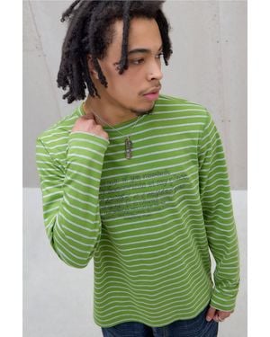 Jaded London Uo Exclusive Muddy Footprints T-shirt - Green