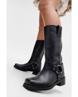 BDG Black Moto Boots