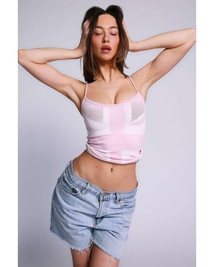 Basic Pleasure Mode X Elsie Union Jack Tank Top - Grey