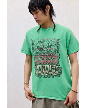Urban Outfitters Uo Green Hanalei Surf T-shirt