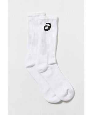 Asics Team Crew Logo Socks - White