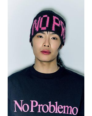 No Problemo Digital Beanie - Blue