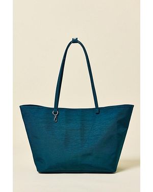 BAGGU Large Nylon Reverse Tote Bag - Blue