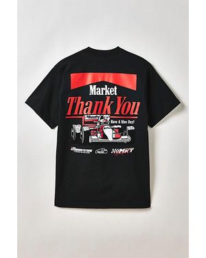 Market Studios Have A Nice Race Graphic Tee - Black