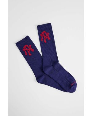 No Problemo Navy Np Socks - Blue