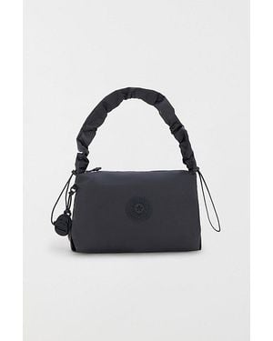 Kipling Eleni Smooth Satin Shoulder Bag - Black
