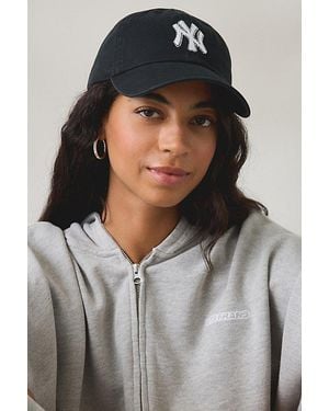 Mitchell & Ness Mlb New York Yankees Bling Trim Dad Hat - Blue