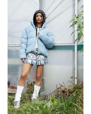 BDG Steppjacke aus cord - Blau