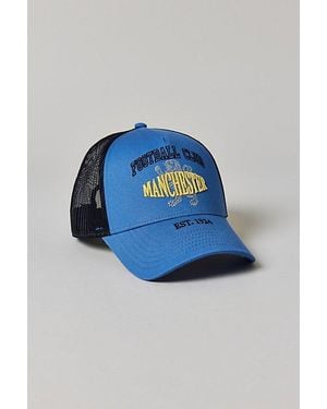 Umbro Manchester Trucker Hat - Blue