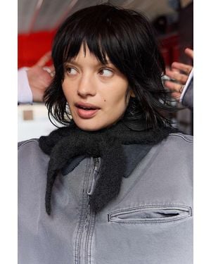 Urban Outfitters Uo Cleo Triangle Scarf - Black