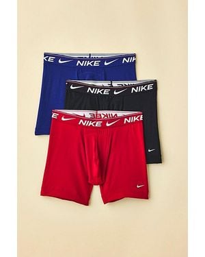 Nike Dri-Fit Boxer Brief 3-Pack - Red