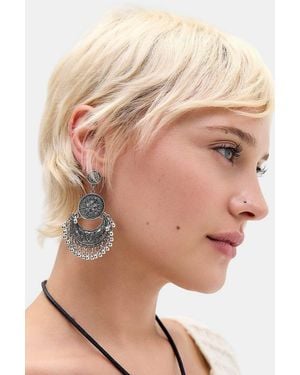 Silence + Noise Silence + Noise Ornate Boho Earrings - Natural