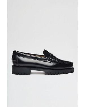 Sebago Dan Lug Sole Loafer - Black