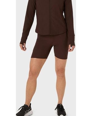 Asics Rib Bike Short - Brown