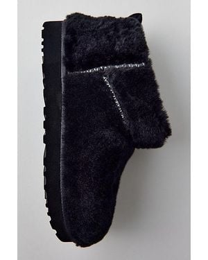 UGG Classic Fluffed Ultra Mini Boots - Blue