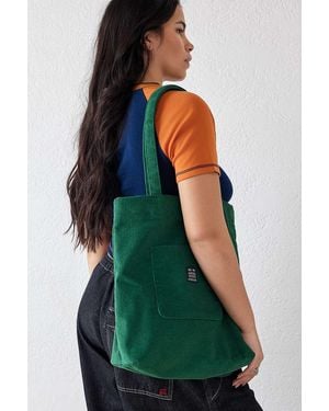 Urban Outfitters Uo Corduroy Pocket Tote Bag - Green