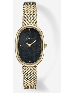 Breda Jane Tethered Mesh Bracelet Analog Quartz 23Mm Watch - Blue