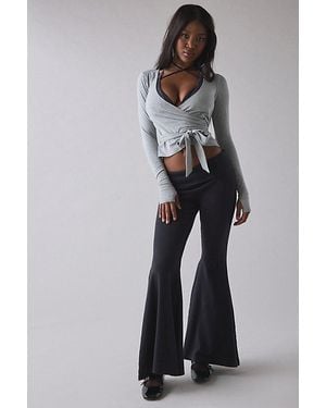 1st Position By Tinashe Uo Exclusive Match My Freak Foldover Flare Pant - Multicolor