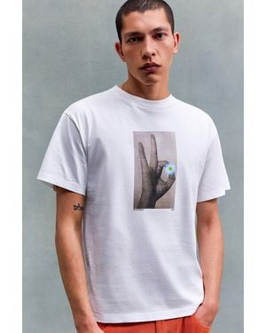 No Problemo White Pill Short Sleeve Graphic Tee