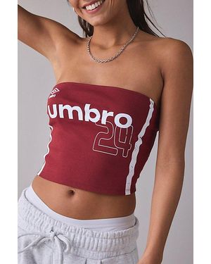 Umbro Uo Exclusive Jersey Tube Top - Pink