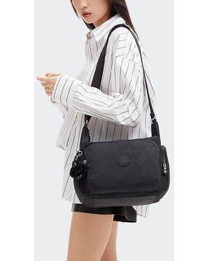 Kipling Gabb Nylon Crossbody Bag - Gray