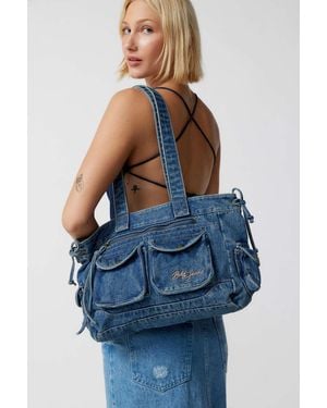 BDG Y2k Denim Tote Bag In Denim,at Urban Outfitters - Blue