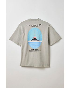 Parks Project Fuji-Hakone-Izu Graphic Tee - Blue
