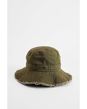 BDG Frayed Boonie Hat - Green
