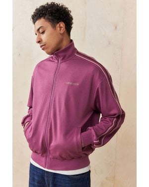 iets frans... Pink Tricot Taped Track Jacket - Purple