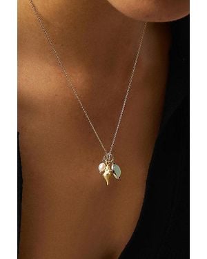 Ana Luisa Ocean Charm Necklace - Brown