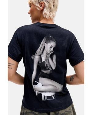 Urban Outfitters Uo Ariana Grande Relaxed Tee - Blue