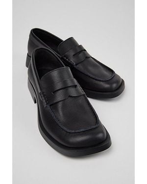 Camper Donna Leather Loafer - Black
