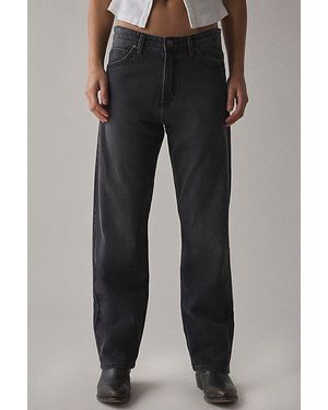 Lee Jeans Classic Rider Mid Rise Straight Leg Jean - Black