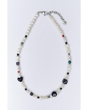 RIMOR JEWELRY Rimor Aestas Pool Ball Choker Necklace - Metallic