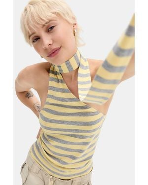 Daisy Street Polly Top - Natural