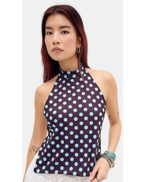 Susmie's Susmies Lottie Reversible Top At Urban Outfitters - Blue