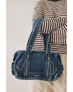 BDG Mixed Medium Charm Shoulder Bag - Blue