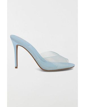 MIA Mia Gwyneth Peep Toe Stiletto Mule - Blue