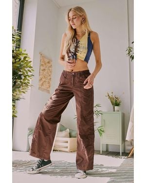 BDG Brown Y2k Low-rise Cargo Trousers