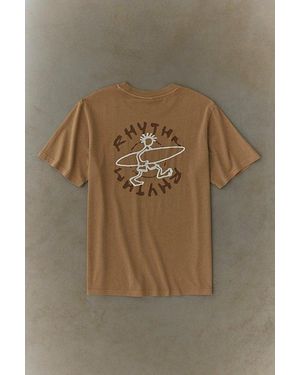 Rhythm Jaunt Graphic Vintage Tee - Natural