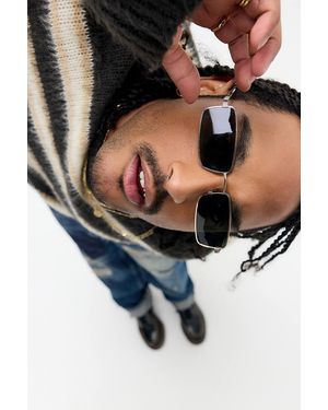 Urban Outfitters Uo Green Palma Sunglasses - Black