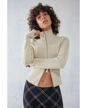 BDG Strick-trainingsjacke - Natur