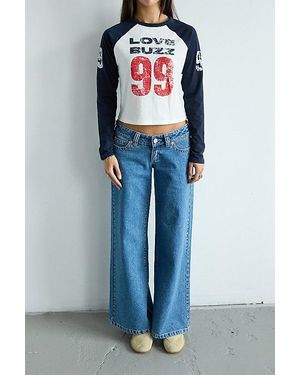 Abrand Jeans 00 Super Low & Wide Jean - Blue