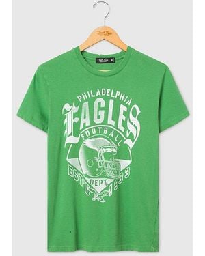 Junk Food Nfl Gridiron Vintage Tee - Green