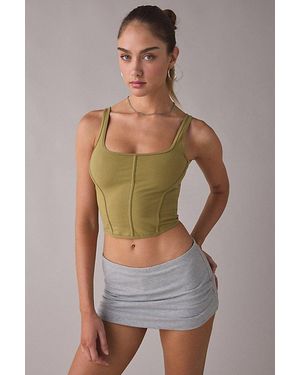 Out From Under Bec Corset Seam Tank Top - Multicolor