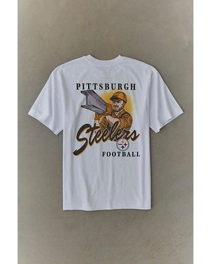 '47 Nfl Backer Script Illustrated Foundation Tee - Gray
