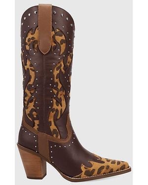 Dingo Untamed Leather Boot - Brown