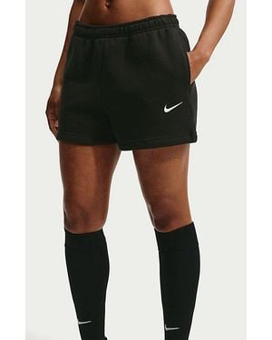 Nike Sportswear Phoenix Fleece Mid-Rise 4" Shorts - Black