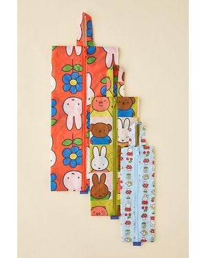BAGGU 3D Travel Zip Pouch Set - Multicolour